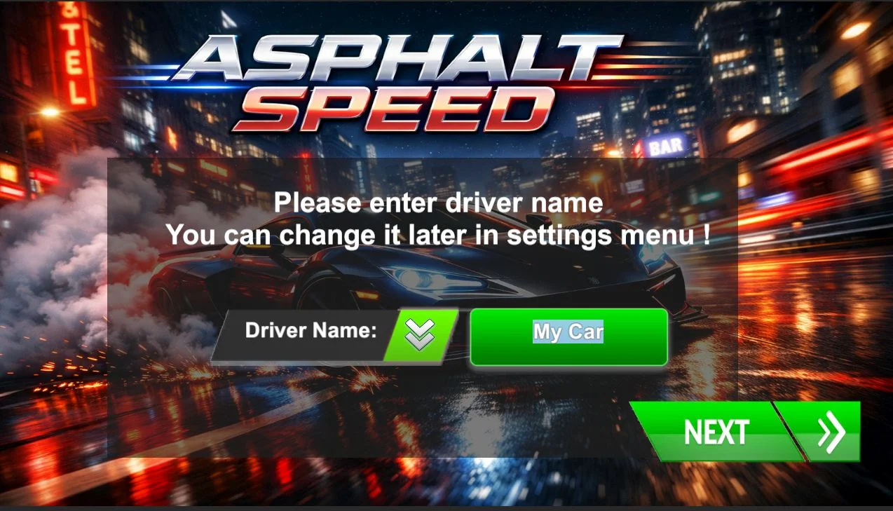 Asphalt Speed